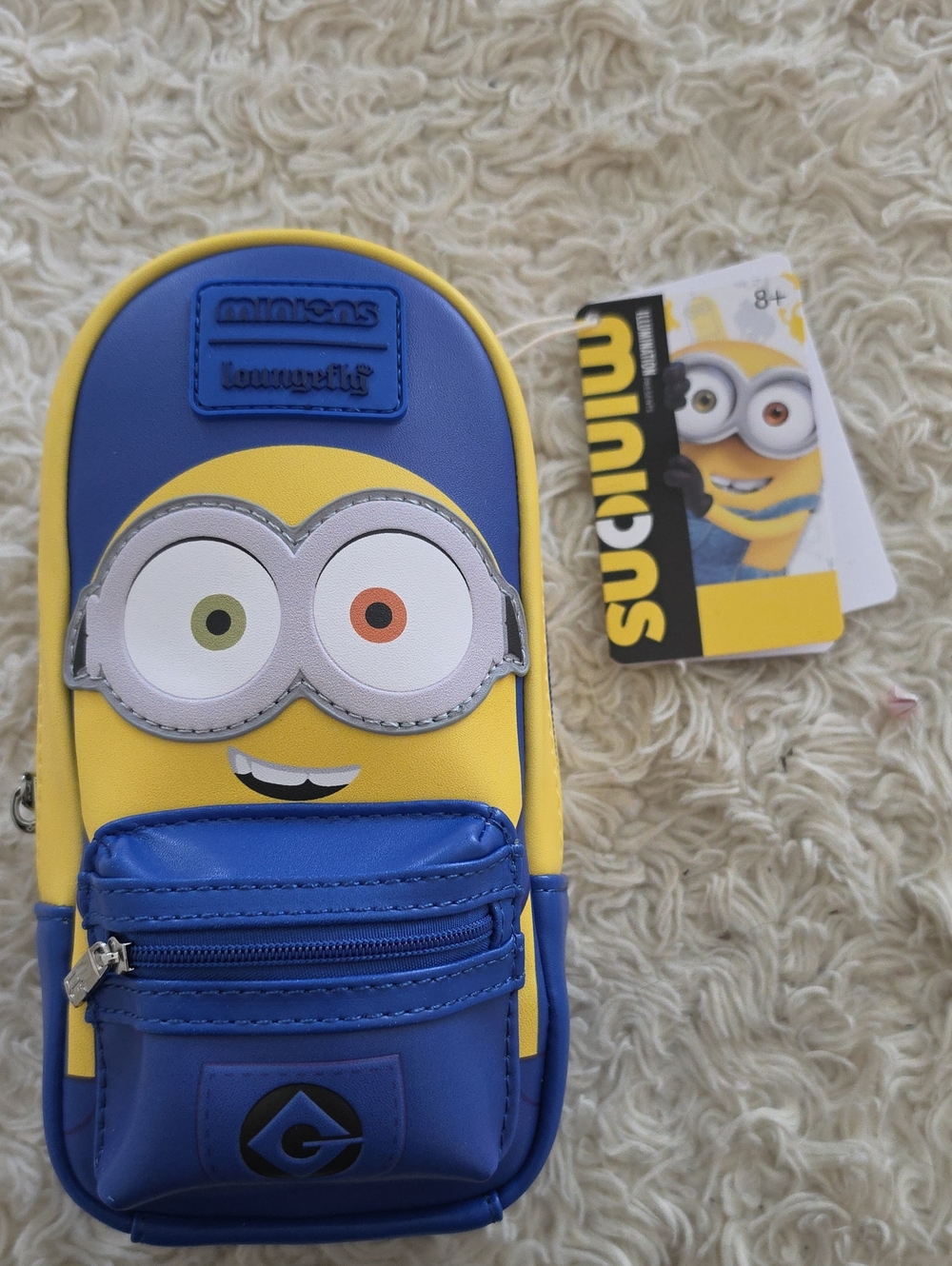 Loungefly Minions Yellow & Blue Pencil Case